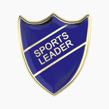 Sports Leader spinning badge