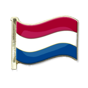 Netherlands Flag Badge