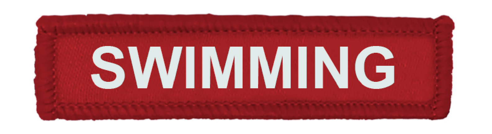 swimming patches red