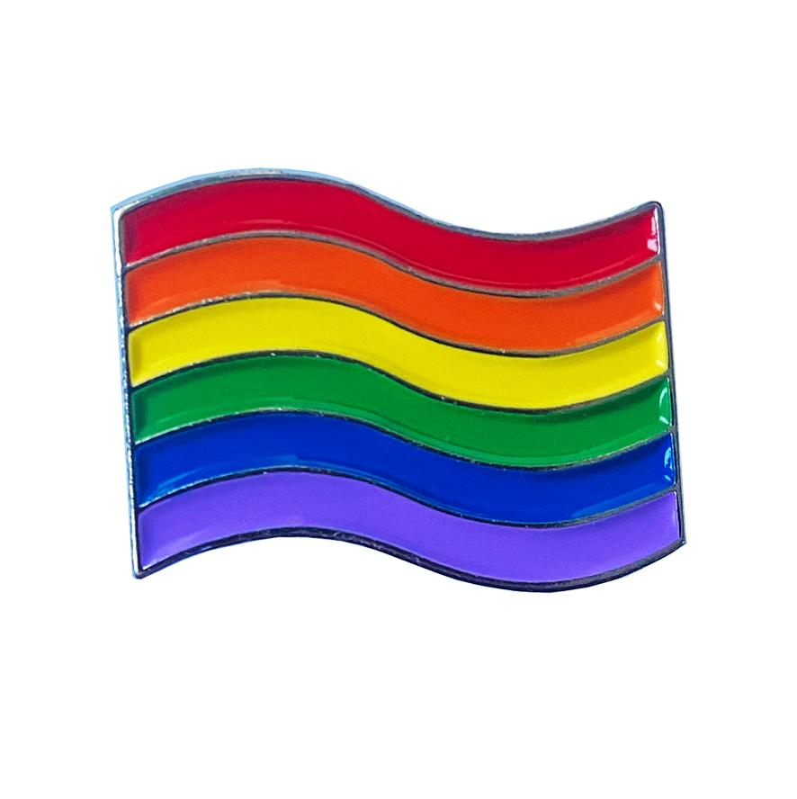 rainbow flag badge