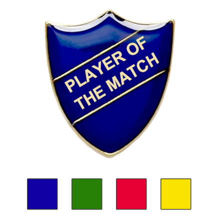 PLAYER OF THE MATCH BADGE