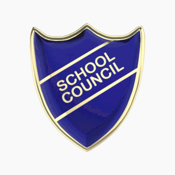school council spinning badge