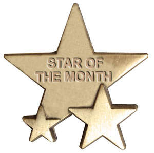 Triple Star Badge - STAR OF THE MONTH