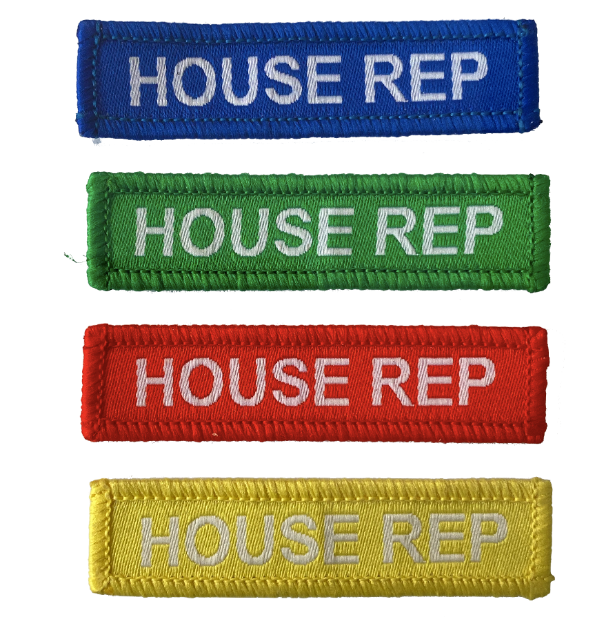 House Rep Woven Patches