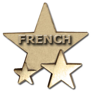 Triple Star Badge - FRENCH