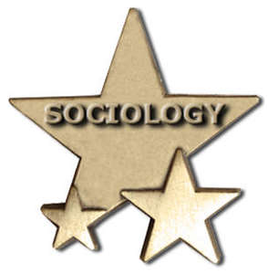 Triple Star Badge - SOCIOLOGY