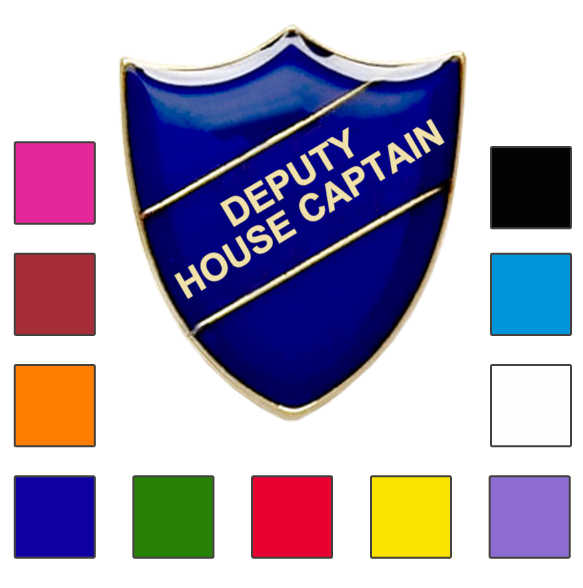 DEPUTY HOUSE CAPTAIN SCHOOL BADGES