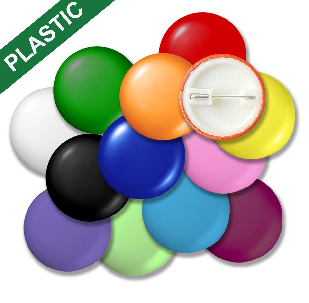 Plastic Button Badges