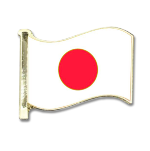 Japan Flag Badge