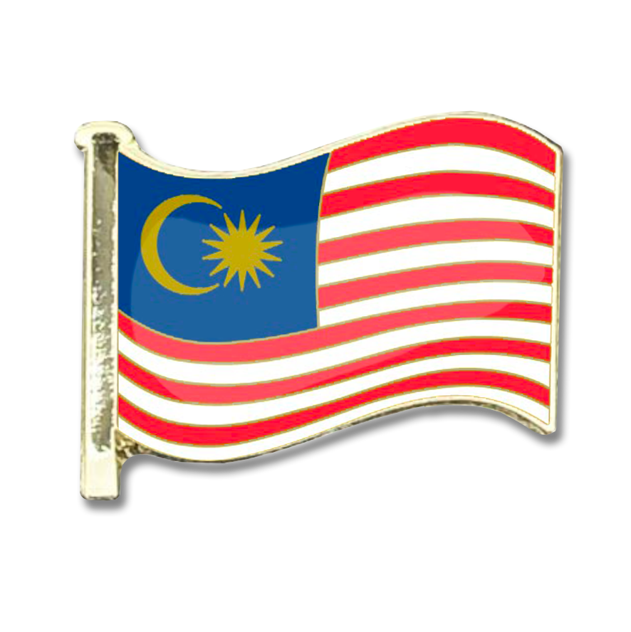 Malaysia Flag Badge