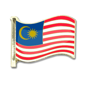 Malaysia Flag Badge