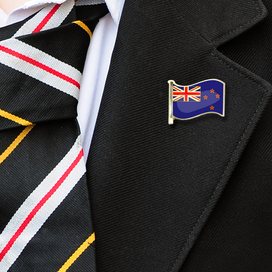 New Zealand Badge on Lapelle