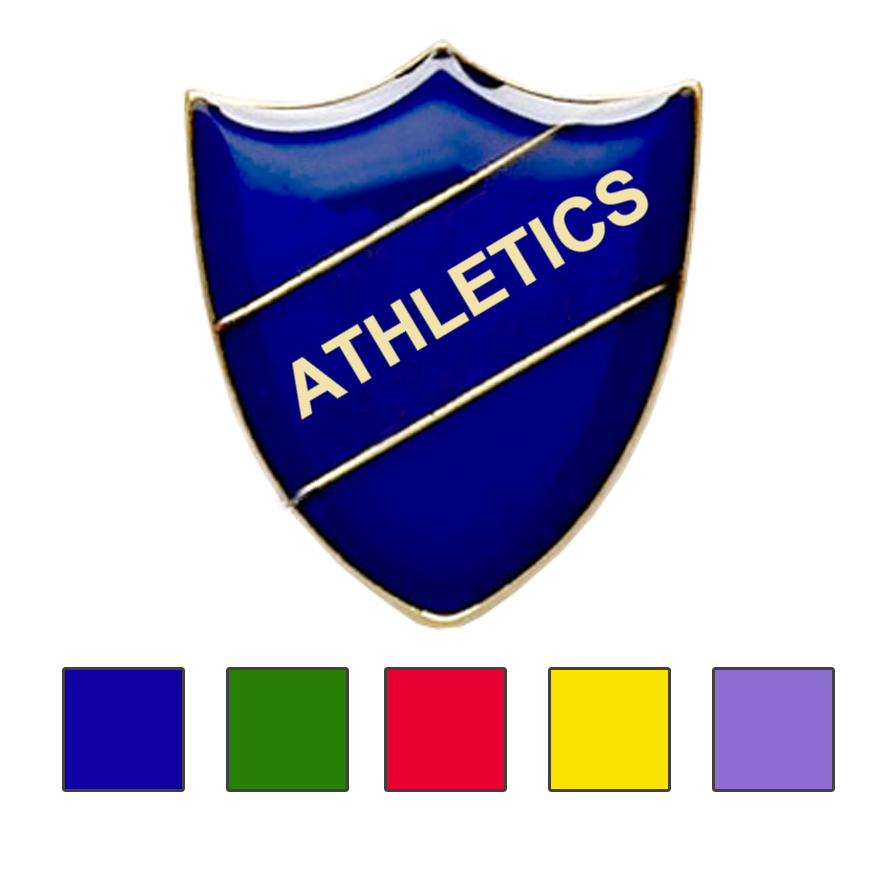 Athletic school badge