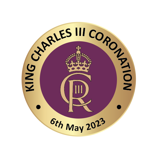 KING CHARLES III CORONATION BADGE