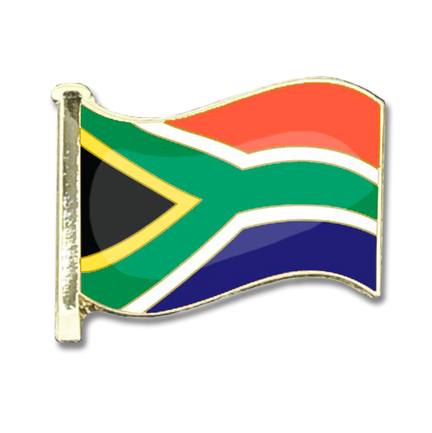 South Africa Flag Badge