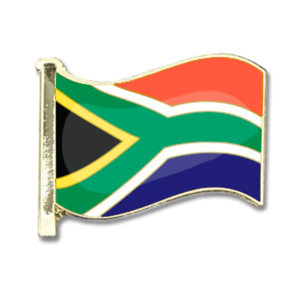 South Africa Flag Badge