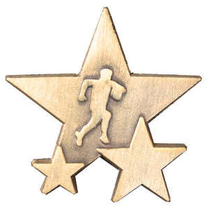 Triple Star Badge - RUGBY