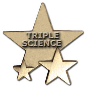 Triple Star Badge - TRIPLE SCIENCE