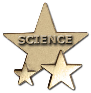 Triple Star Badge - SCIENCE