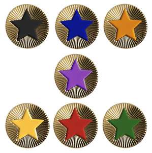 Round with Star Badges