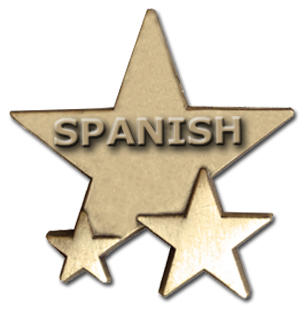 Triple Star Badge - SPANISH