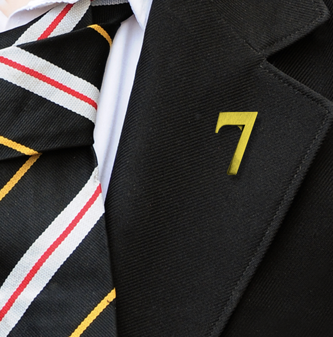 YEAR 7 BADGE IN GOLD