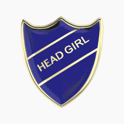 Head Girl Spinning badge