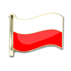 Poland Flag Badge