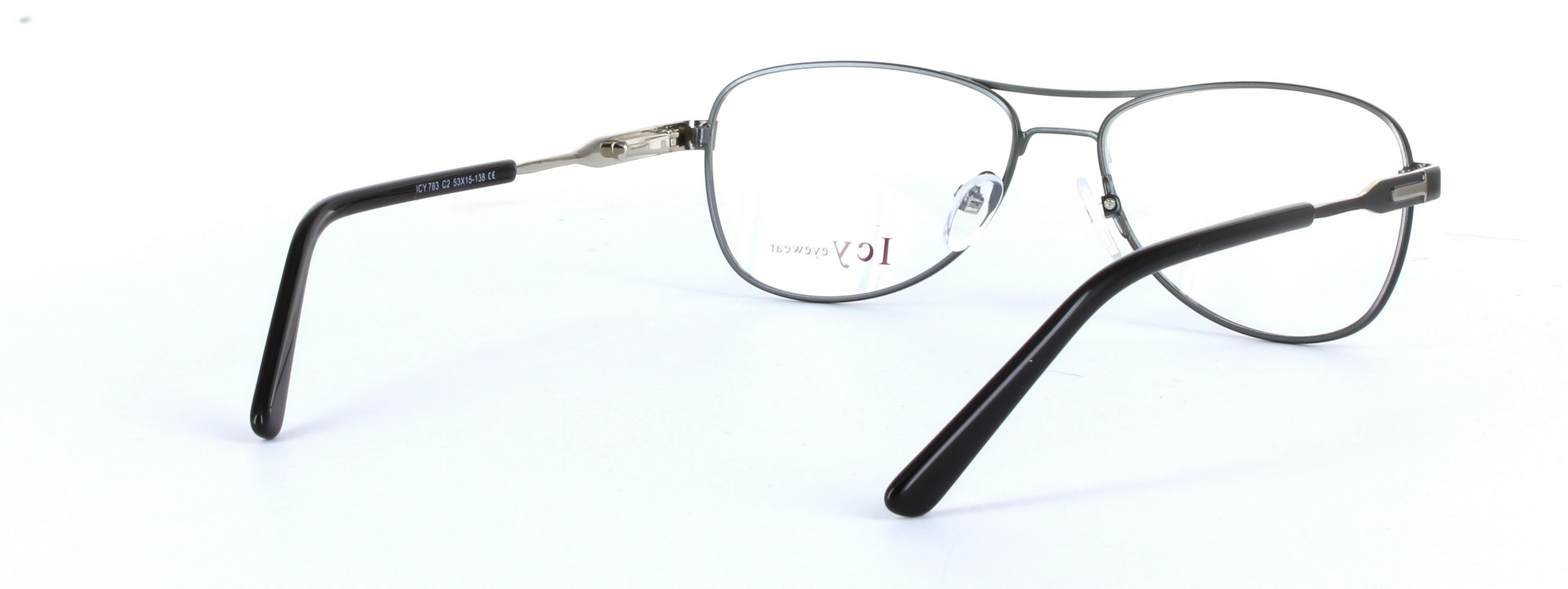 Newbury Unisex Black Oval Glasses Glasses2You