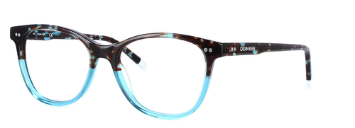 CK5990 - Unisex 2-tone brown & blue acetate glasses - image view 1