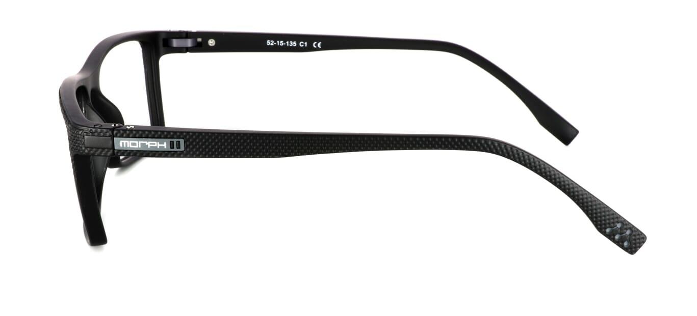 Ainsworth - black & grey lightweight TR90 glasses - image view 2