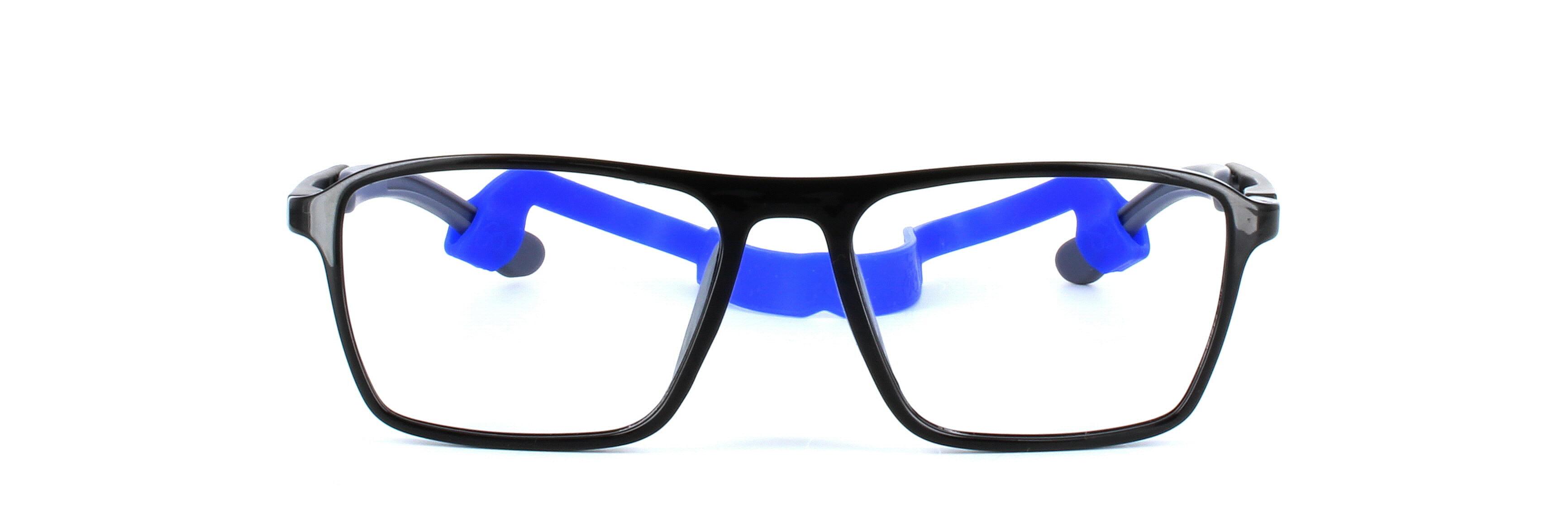 Ramble - unisex prescription sports glasses - black & grey - image view 5