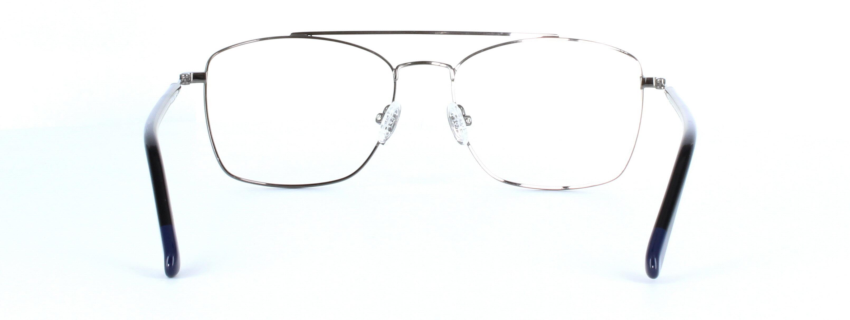 GANT 3194 - Gents aviator style metal glasses in gunmetal - image view 3