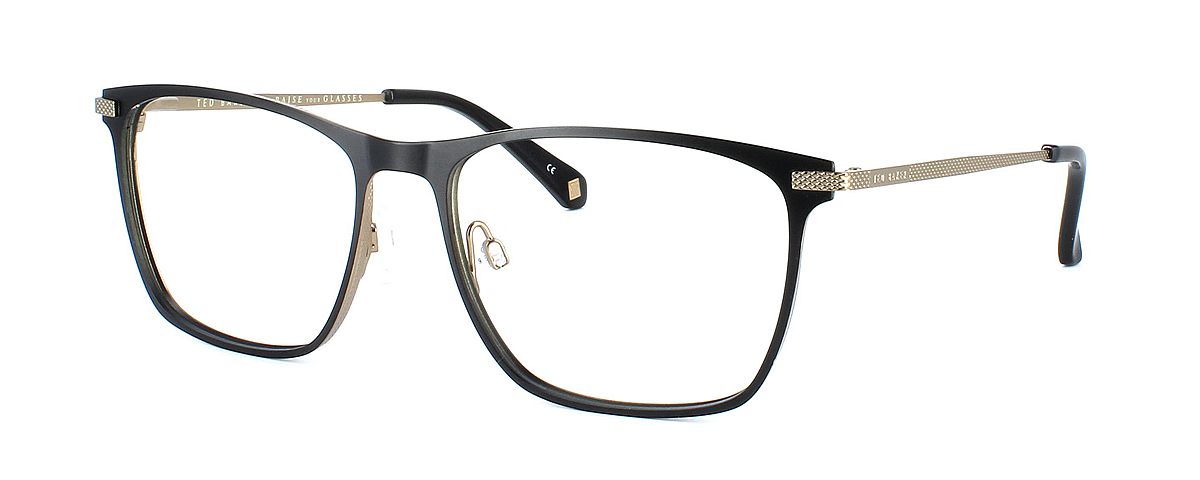Ted Baker 4276 in black and gold. This is a metal unisex designer frame - image view 1