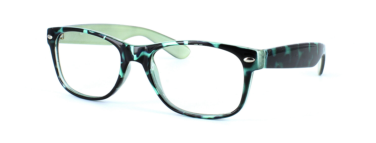 Lester - Green - Unisex acetate glasses frame - image view 1