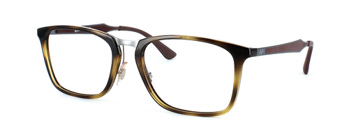 Ray Ban 7131 - Gent's tortoise acetate with metal nose bridge - image view 1