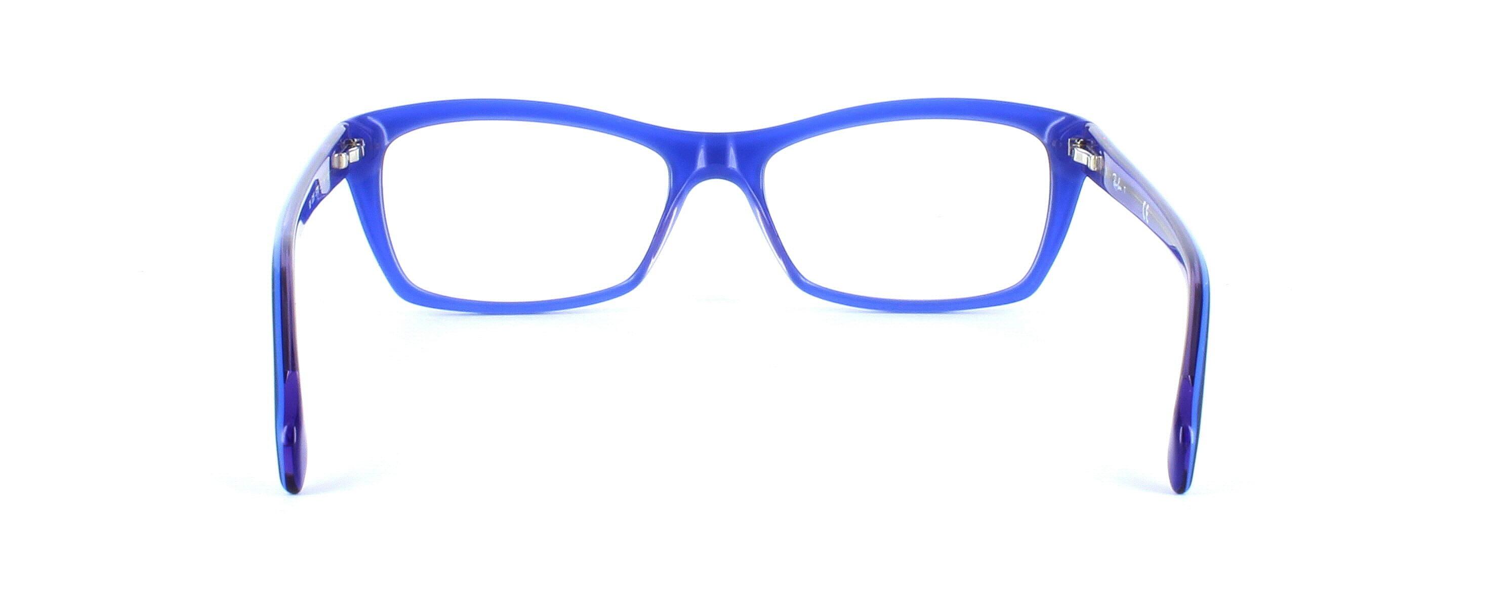 Ray Ban 53641 - 2-Tone blue ladies acetate glasses frame - image view 4