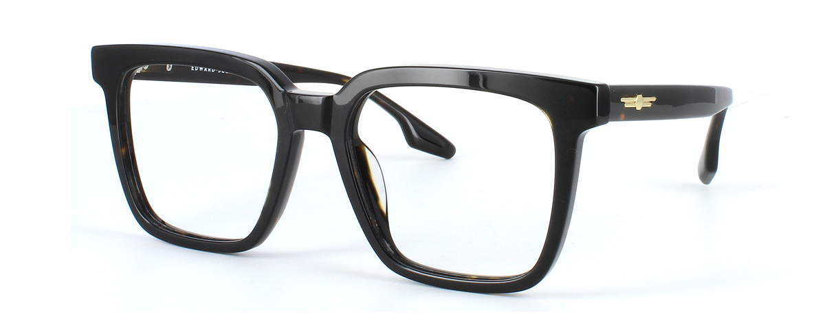 Edward Scotts PS8803 - Brown - Gent's bold statement acetate frame with square shaped lenses - image view 1