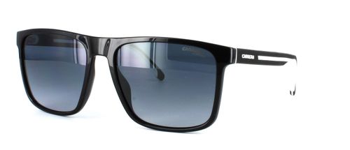 Carrera 8064 - Black and grey plastic men's prescription sunglasses designed for sport and activities - image view 1