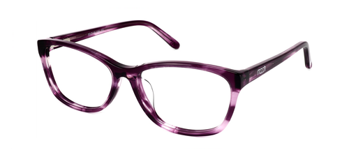 Yatesbury - Ladies oval acetate glasses frame in purple - image 1