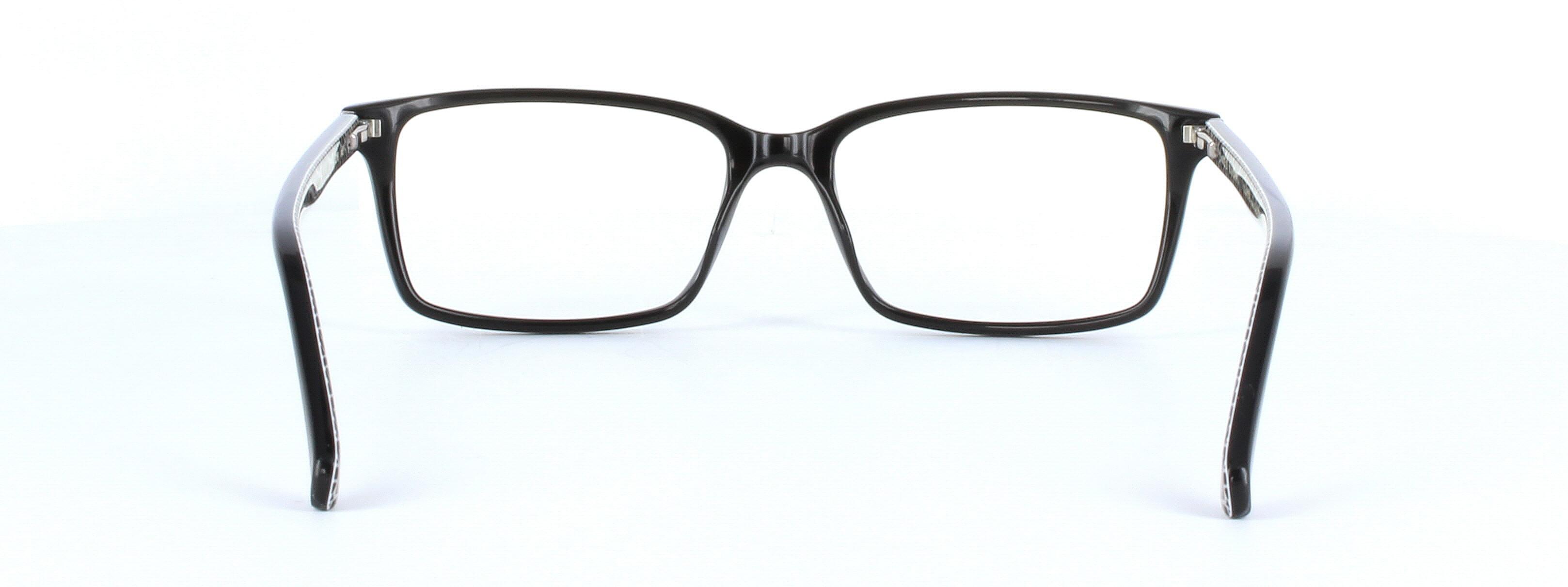 Ted Baker Nolan in black - unisex acetate designer glasses by Police - image view 3