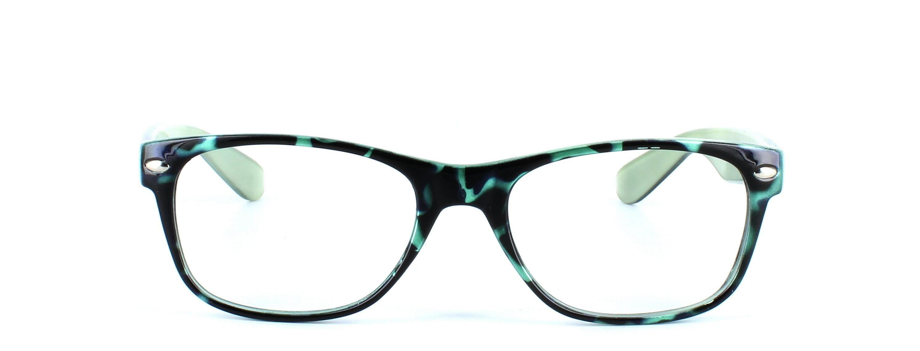 Lester - Green - Unisex acetate glasses frame - image view 2