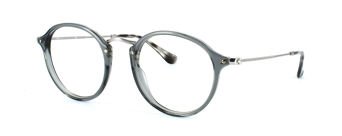 Ray Ban 2447 - Crystal Grey - Ladies round shaped glasses - image view 1