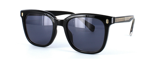 Edward Scotts TRBC901 - Prescription sunglasses - Black square shaped unisex acetate - image view 1