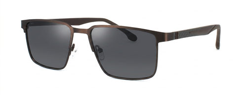 Degas in Matt Bronze - Prescription Sunglasses front left view