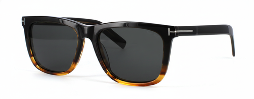 Edward Scotts Courbet - Prescription Sunglasses - 2-Tone Brown front left view