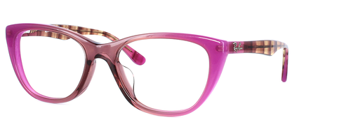 Ray Ban 5322F - Ladies acetate glasses in purple - image 1