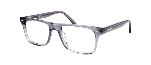 Galloway - crystal grey men's acetate glasses - image view 1