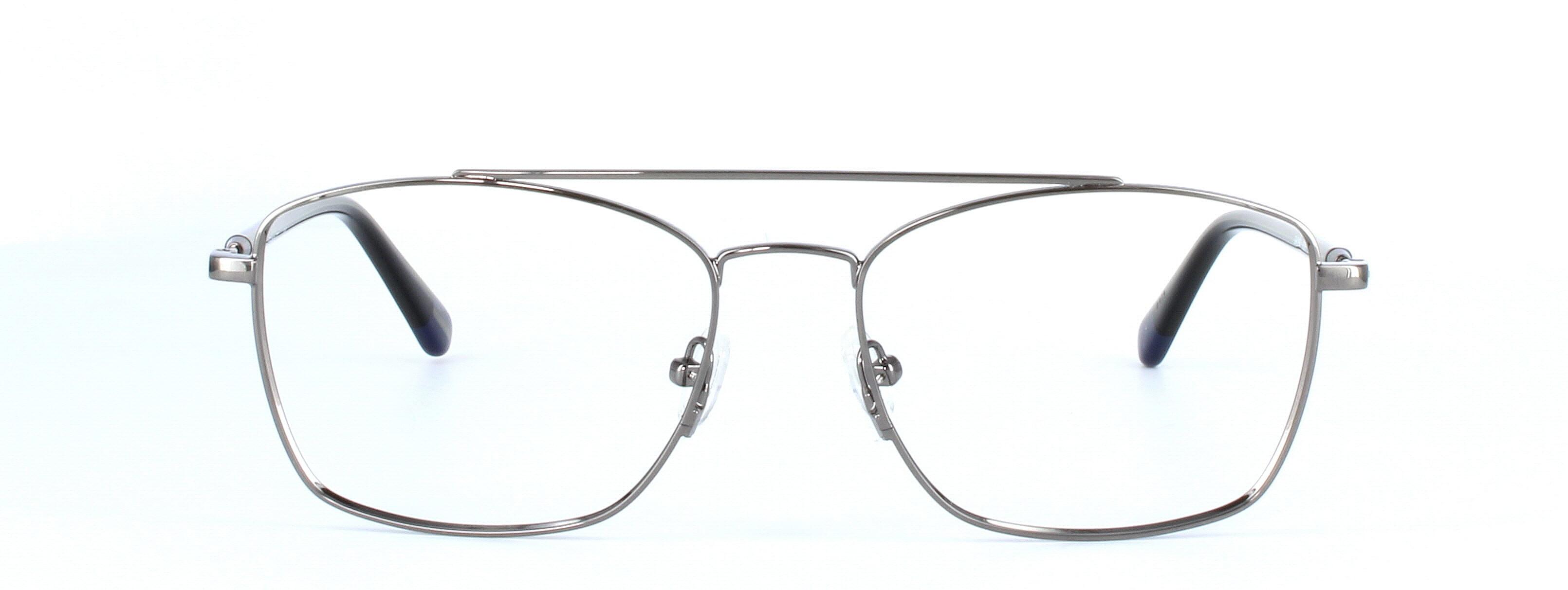GANT 3194 - Gents aviator style metal glasses in gunmetal - image view 5