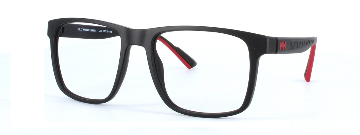 Helly Hansen 1064 - Lightweight (TR90 material) black gents full rim glasses - image view 1